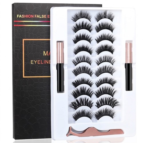 Pairs magnetic eyelashes - 20,