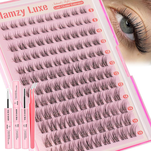 Natural lash clusters kit - lash,