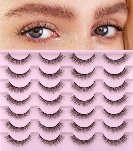 Kiromiro natural lashes 10mm - natural,