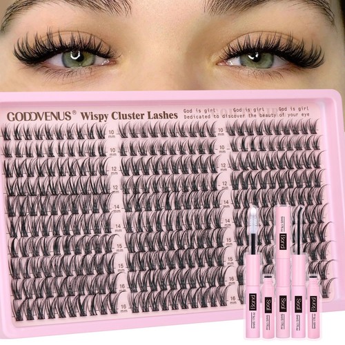 Goddvenus lash clusters kit - goddvenus,